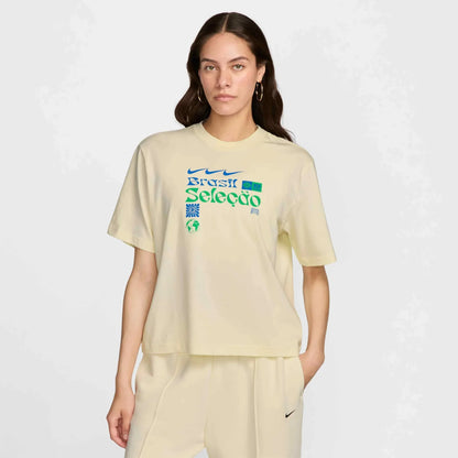 Nike 2024-25 Brazil Women's Earth SS Tee