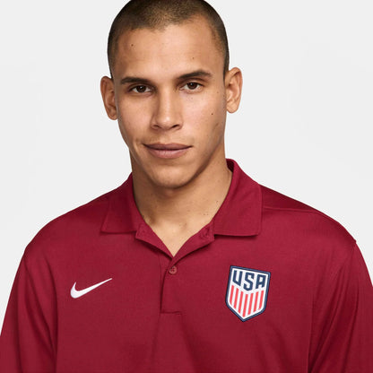 Nike 2024-25 USMNT Men's Dri-Fit Polo Shirt