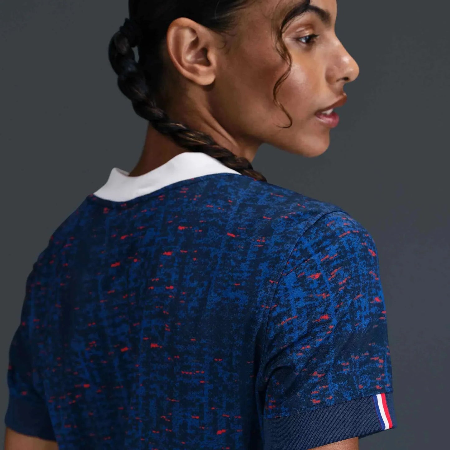 Nike 2025 France Women's Stadium Home Soccer Jersey