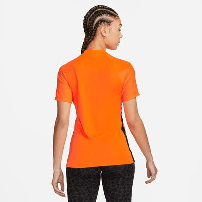 Nike Netherlands Women's EC22 Home Jersey - Total Orange-Black