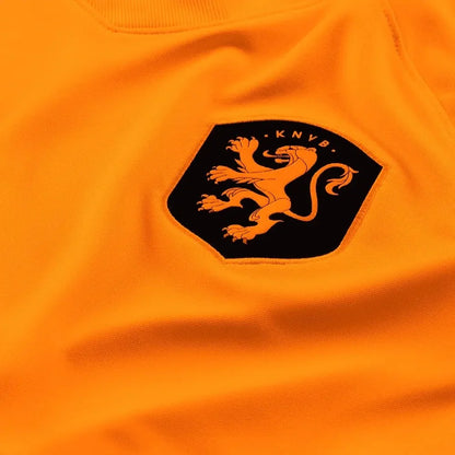 Nike Netherlands Women's EC22 Home Jersey - Total Orange-Black