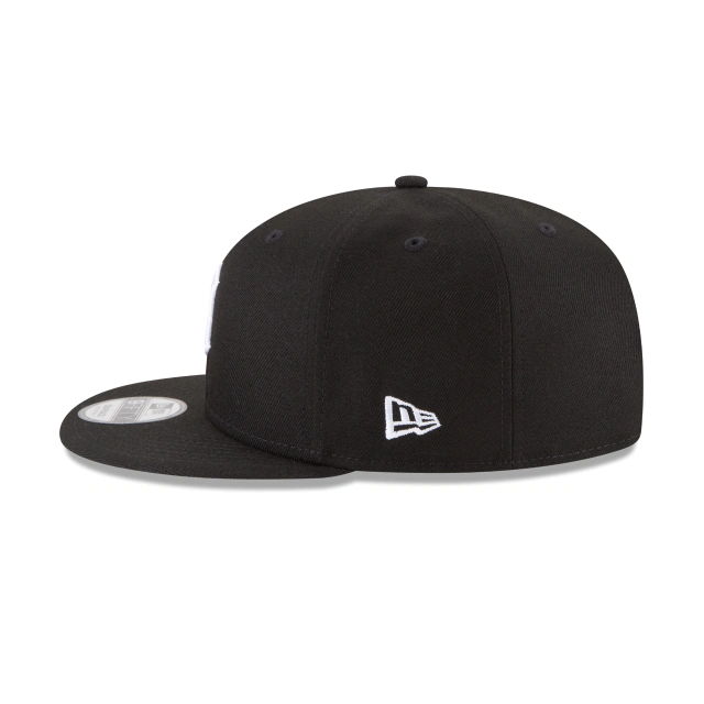 DETROIT TIGERS NEW ERA BASIC COLLECTION SNAPBACK 9FIFTY-BLACK AND WHITE