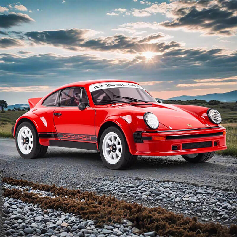 TRACTION HOBBY x PRIMAL RC Porsche 934 1/6 4WD Brushless RC Drift Rally Car RTR