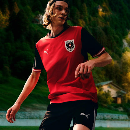 Puma 2026 Austria Men's Stadium Home Soccer Jersey