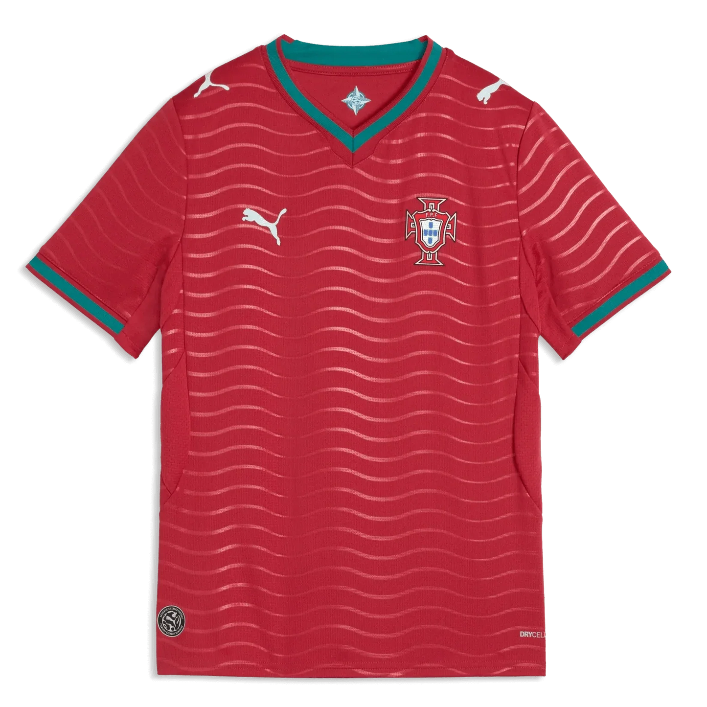 Puma 2026 Portugal Youth Stadium Home Soccer Jersey