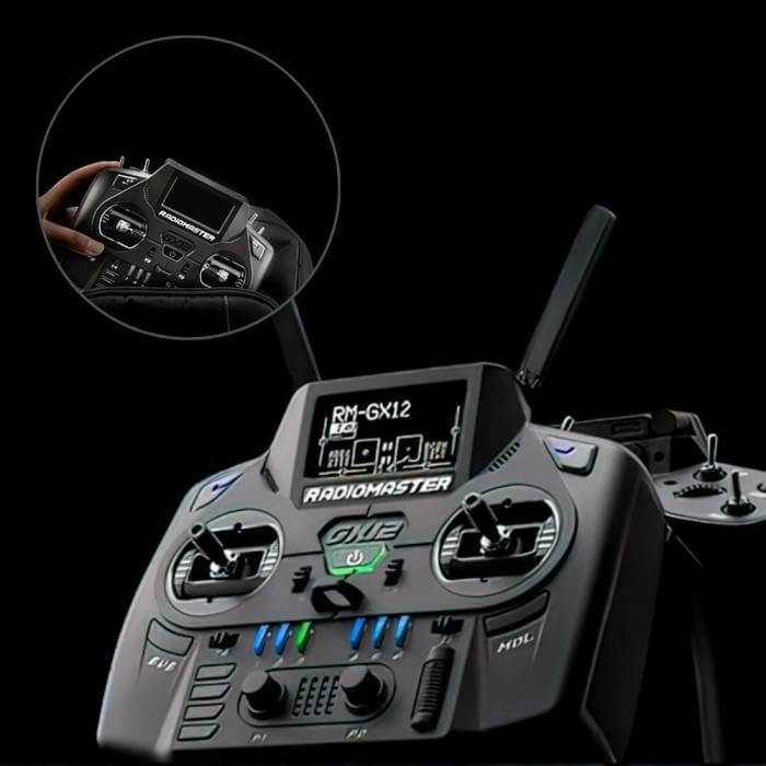 Radiomaster GX12 Dual-Band Dual 1W Gemini Xrossband ExpressLRS ELRS Radio Transmitter
