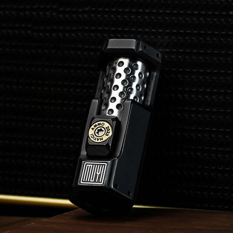 Ratchet Fidget Slider – Titanium 2-Stage Mechanical Smooth Rotation EDC Stress Relief Desk