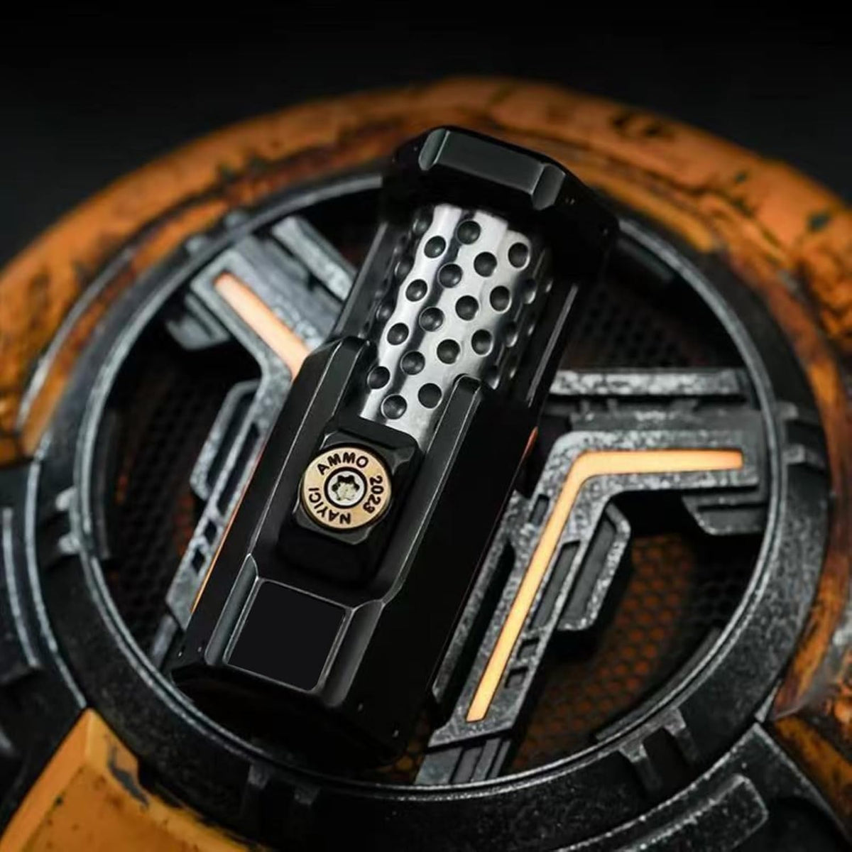 Ratchet Fidget Slider – Titanium 2-Stage Mechanical Smooth Rotation EDC Stress Relief Desk