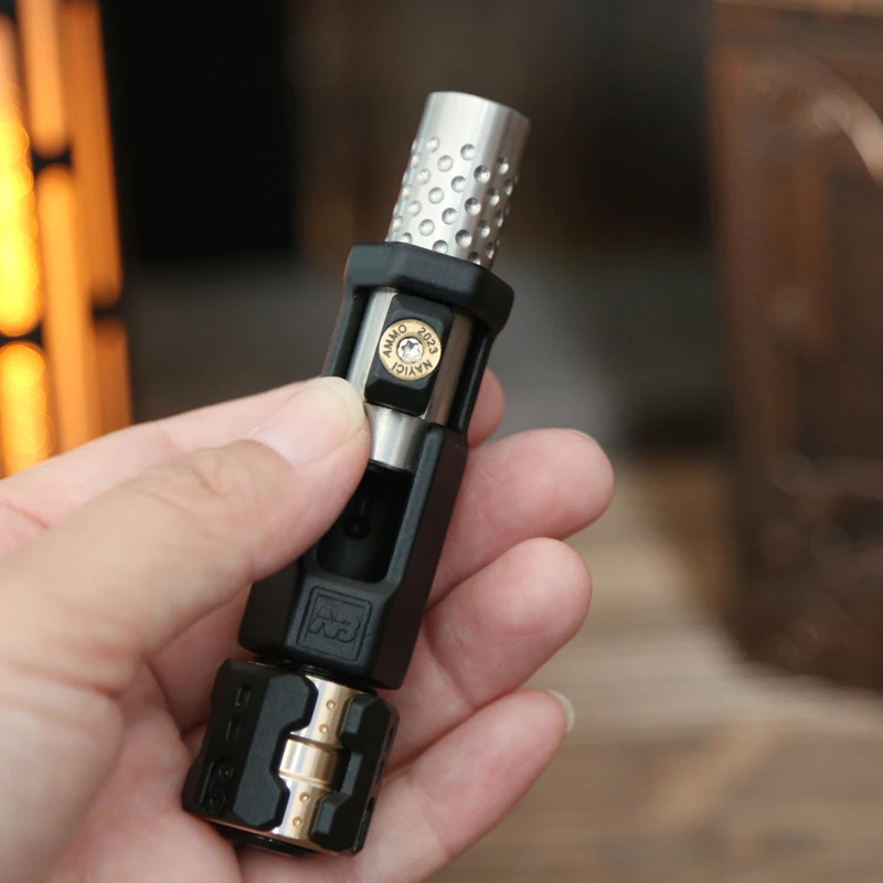 Ratchet Fidget Slider – Titanium 2-Stage Mechanical Smooth Rotation EDC Stress Relief Desk