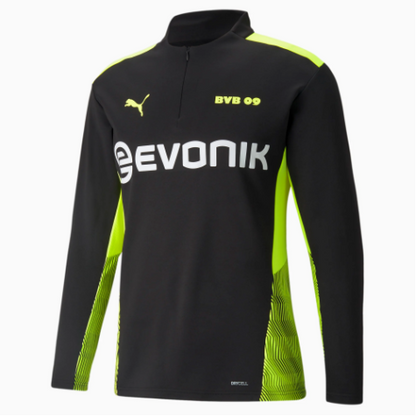 Puma BVB Quarter-Zip Training Men's Soccer Top