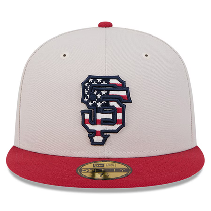 New Era San Francisco Giants Fourth of July 59FIFTY Fitted 2024