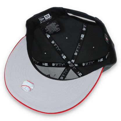 New Era Boston Red Sox 2-Tone Color Pack 9FIFTY Snapback Hat -Grey/Scarlet