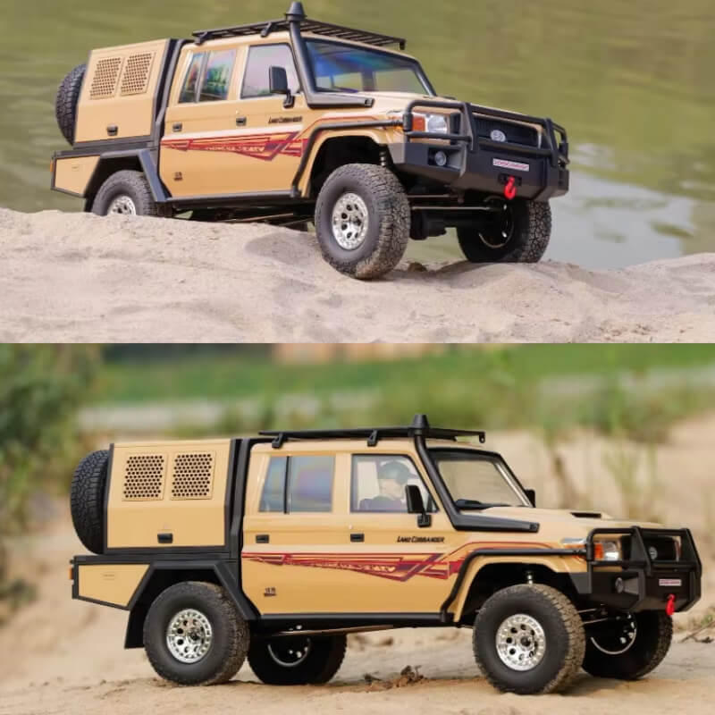 RGT EX86160 LC79 Land Commander 1/10 Scale 4WD RC Rock Crawler Off-Road Truck LED Light RTR