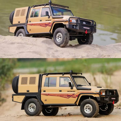 RGT EX86160 LC79 Land Commander 1/10 Scale 4WD RC Rock Crawler Off-Road Truck LED Light RTR