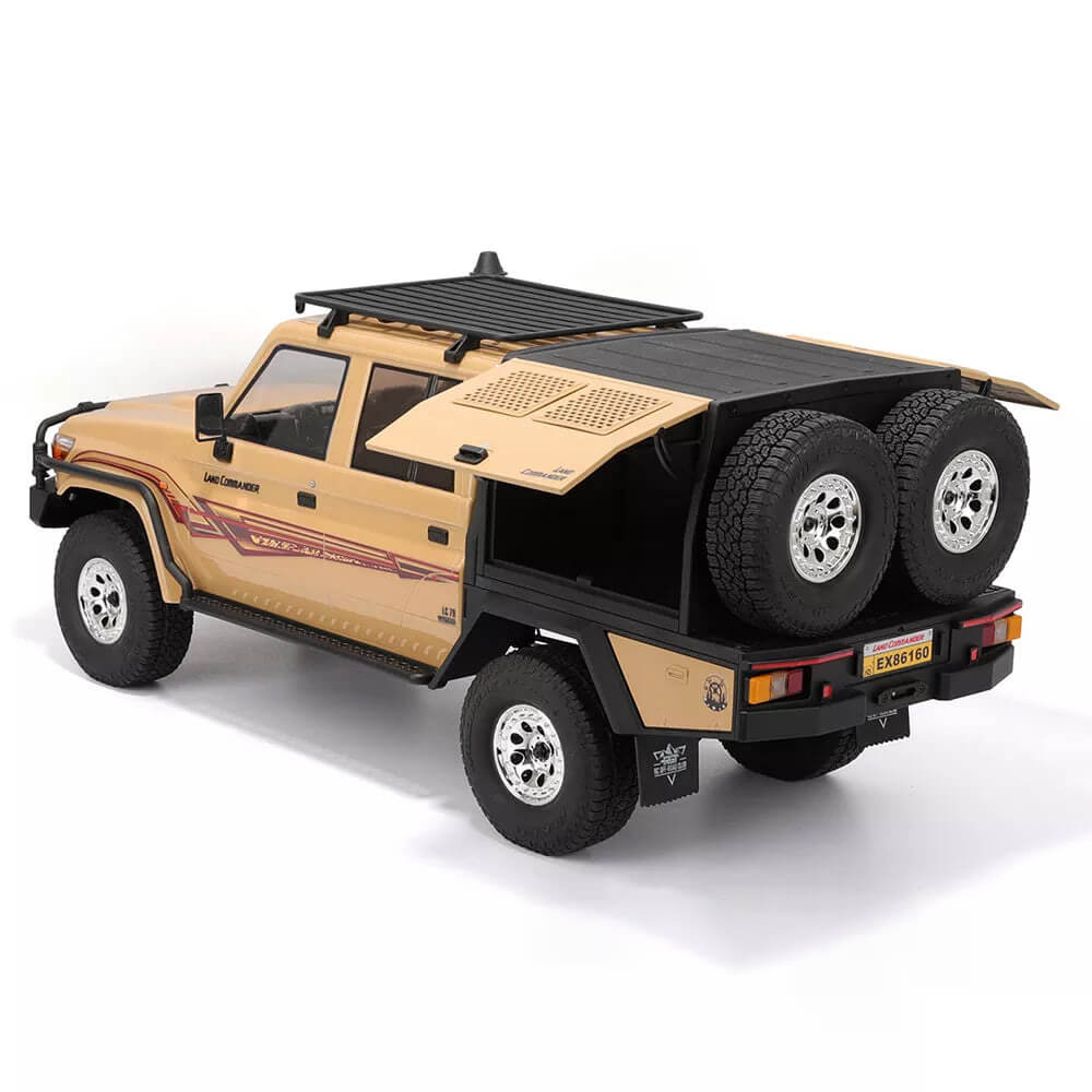 RGT EX86160 LC79 Land Commander 1/10 Scale 4WD RC Rock Crawler Off-Road Truck LED Light RTR