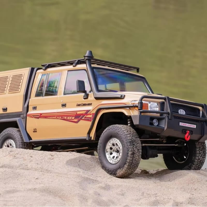 RGT EX86160 LC79 Land Commander 1/10 Scale 4WD RC Rock Crawler Off-Road Truck LED Light RTR