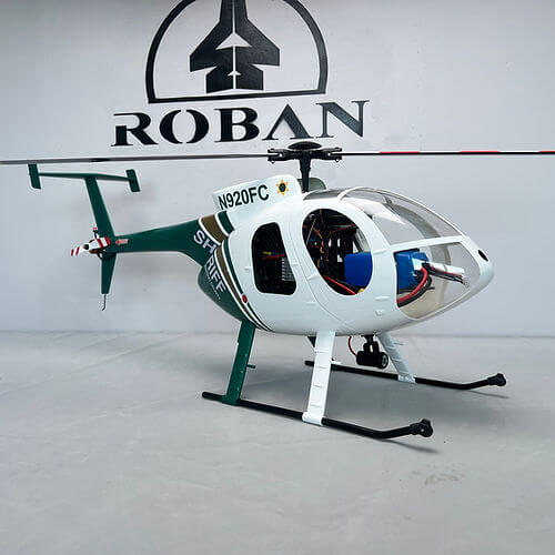 ROBAN MD-500E Bird 470 Scale RC Helicopter GPS X2 Flight Control LED Lighting PNP/RTF
