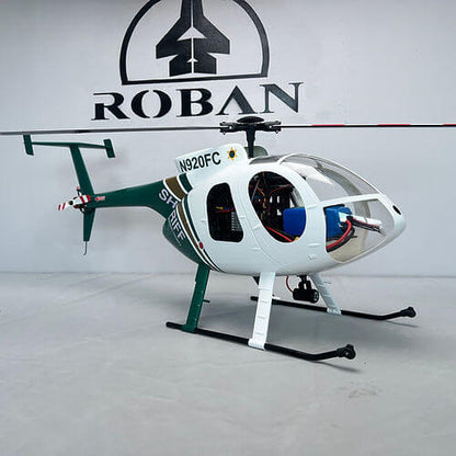 ROBAN MD-500E Bird 470 Scale RC Helicopter GPS X2 Flight Control LED Lighting PNP/RTF