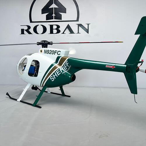 ROBAN MD-500E Bird 470 Scale RC Helicopter GPS X2 Flight Control LED Lighting PNP/RTF