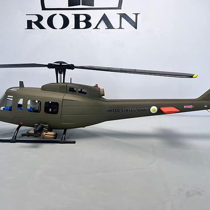 ROBAN UH-1D 470 Scale RC Helicopter GPS X2 Flight Control LED Lighting PNP/RTF