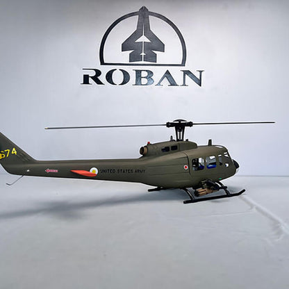 ROBAN UH-1D 470 Scale RC Helicopter GPS X2 Flight Control LED Lighting PNP/RTF