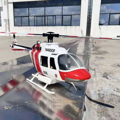 ROBAN Bell-206 470 Scale RC Helicopter GPS Stabilized LED Lighting Water Tank PNP/RTF