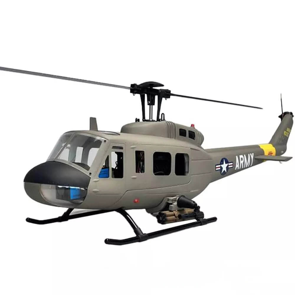 ROBAN UH-1D 470 Scale RC Helicopter GPS X2 Flight Control LED Lighting PNP/RTF