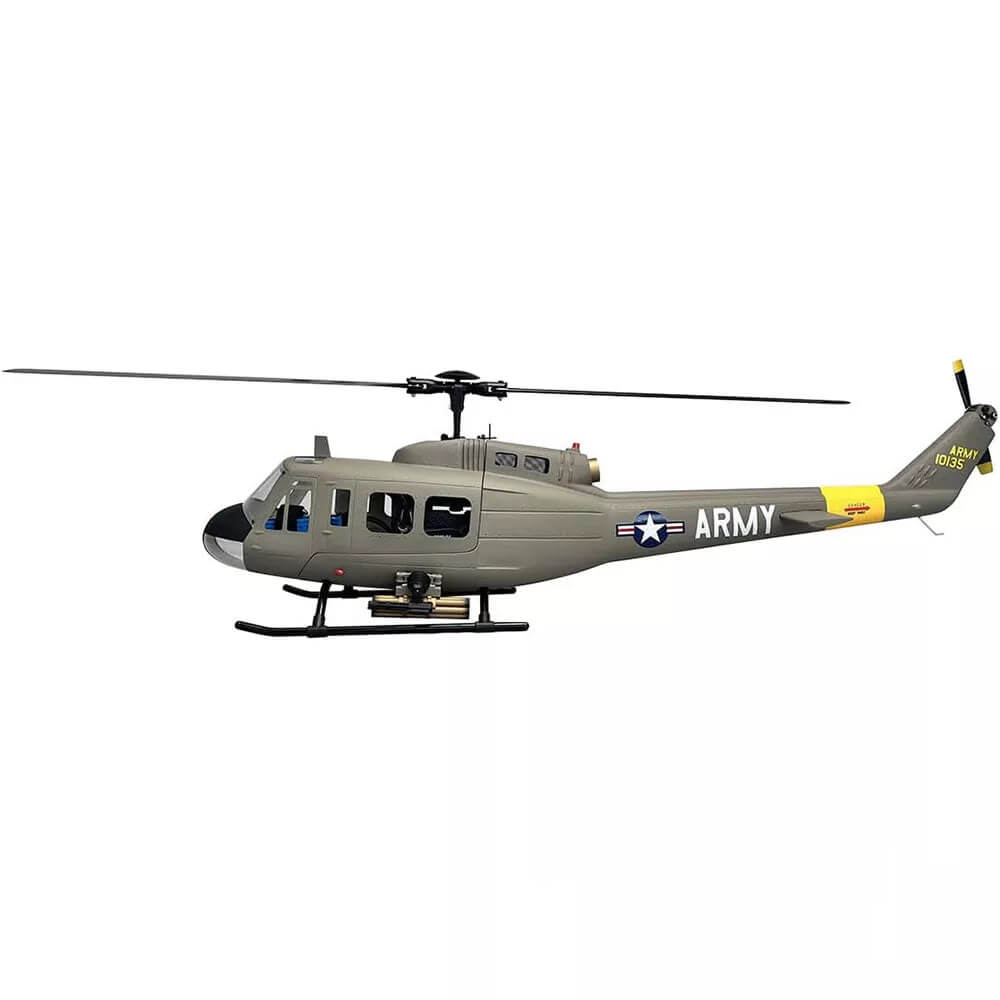 ROBAN UH-1D 470 Scale RC Helicopter GPS X2 Flight Control LED Lighting PNP/RTF