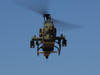 ROBAN AH-1 Cobra 470 Scale RC Helicopter GPS Stabilized 2-Blade Missile LED Light PNP/RTF