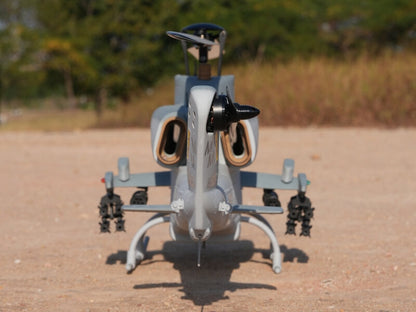 ROBAN AH-1 Cobra 470 Scale RC Helicopter GPS Stabilized 2-Blade Missile LED Light PNP/RTF