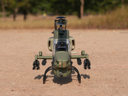 ROBAN AH-1 Cobra 470 Scale RC Helicopter GPS Stabilized 2-Blade Missile LED Light PNP/RTF