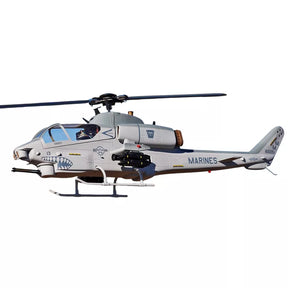 ROBAN AH-1 Cobra 470 Scale RC Helicopter GPS Stabilized 2-Blade Missile LED Light PNP/RTF