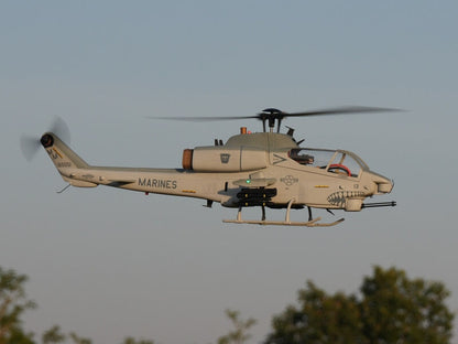 ROBAN AH-1 Cobra 470 Scale RC Helicopter GPS Stabilized 2-Blade Missile LED Light PNP/RTF