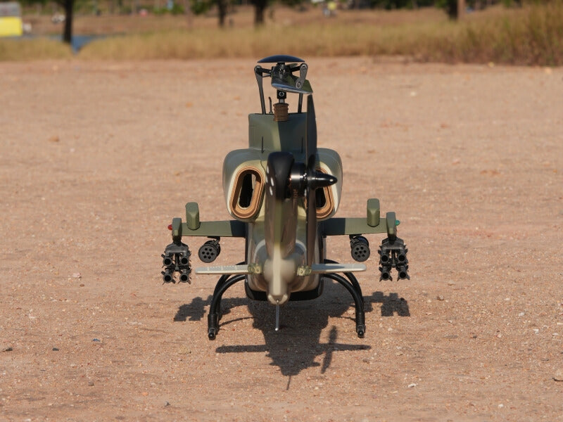 ROBAN AH-1 Cobra 470 Scale RC Helicopter GPS Stabilized 2-Blade Missile LED Light PNP/RTF