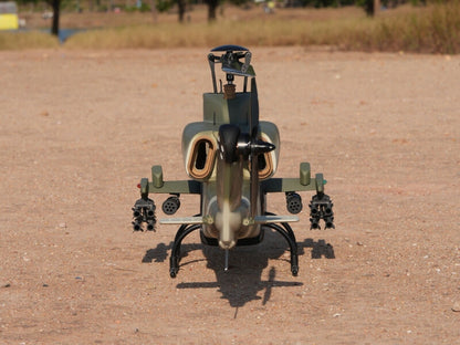 ROBAN AH-1 Cobra 470 Scale RC Helicopter GPS Stabilized 2-Blade Missile LED Light PNP/RTF