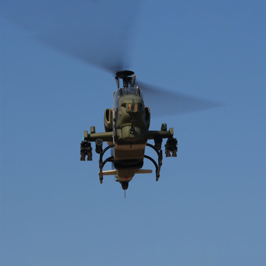 ROBAN AH-1 Cobra 470 Scale RC Helicopter GPS Stabilized 2-Blade Missile LED Light PNP/RTF
