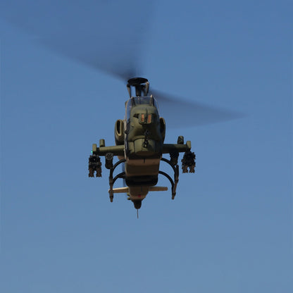 ROBAN AH-1 Cobra 470 Scale RC Helicopter GPS Stabilized 2-Blade Missile LED Light PNP/RTF