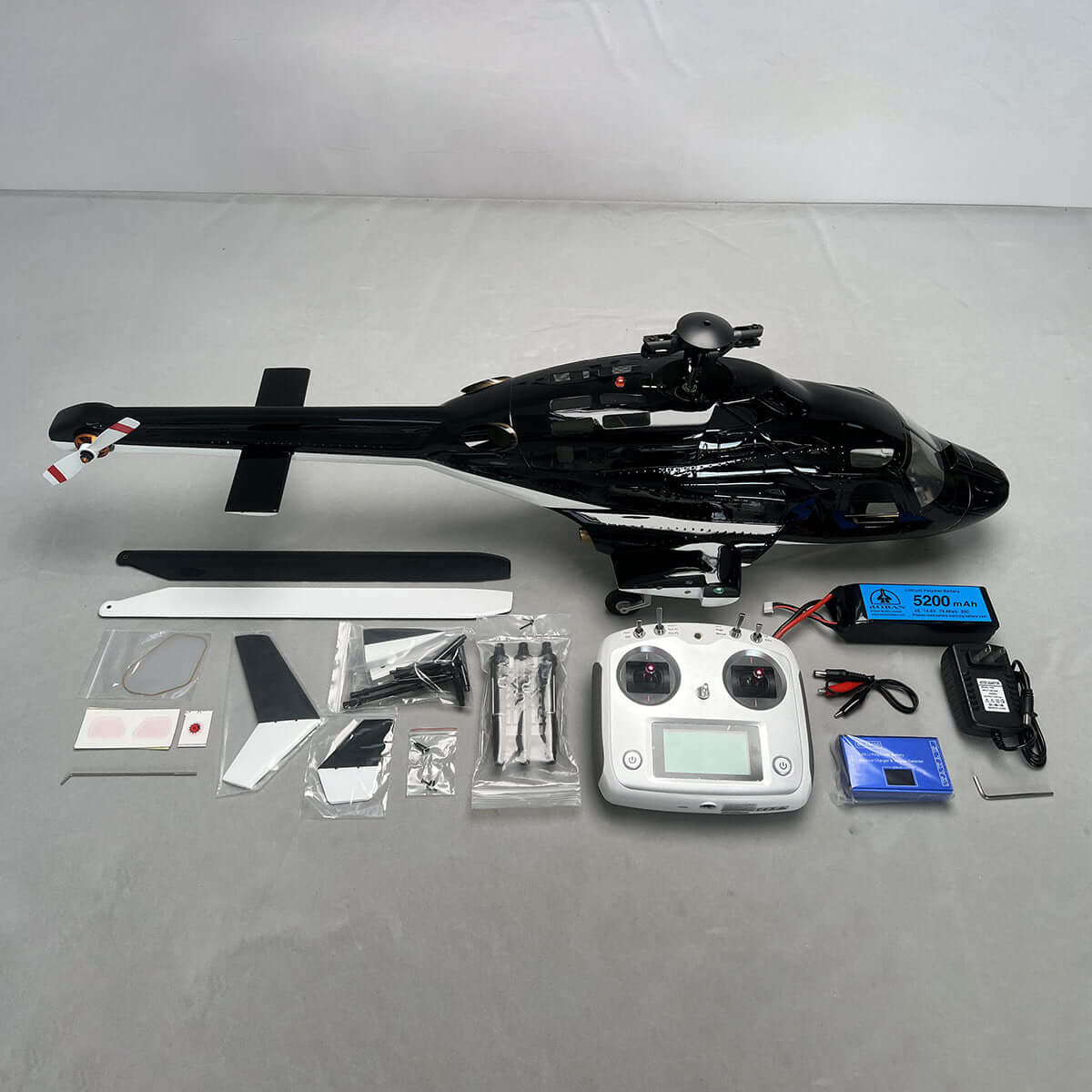 ROBAN Airwolf 470L Scale RC Helicopter GPS X2 Flight Control LED Night Flight PNP/RTF