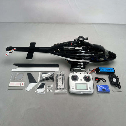 ROBAN Airwolf 470L Scale RC Helicopter GPS X2 Flight Control LED Night Flight PNP/RTF