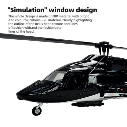 ROBAN Airwolf 470L Scale RC Helicopter GPS X2 Flight Control LED Night Flight PNP/RTF