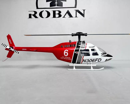 ROBAN Bell-206 450 Scale RC Helicopter GPS Stabilized X1 Flight Controller PNP/RTF