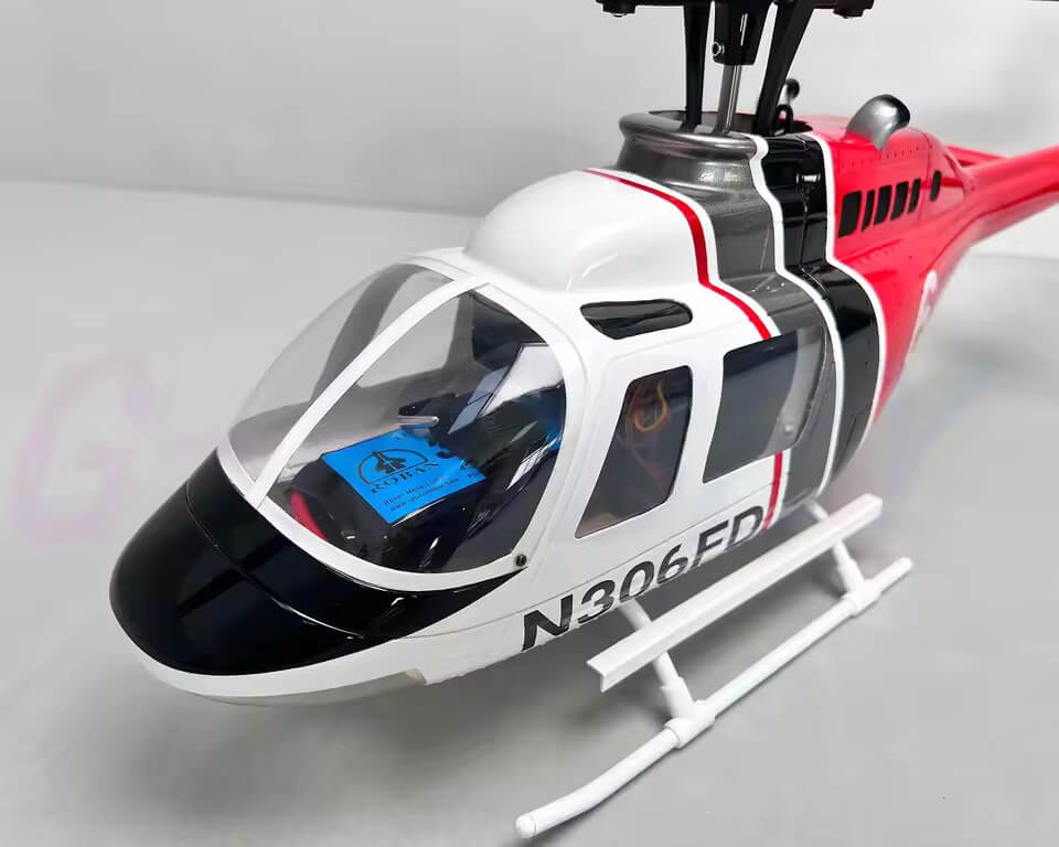 ROBAN Bell-206 450 Scale RC Helicopter GPS Stabilized X1 Flight Controller PNP/RTF