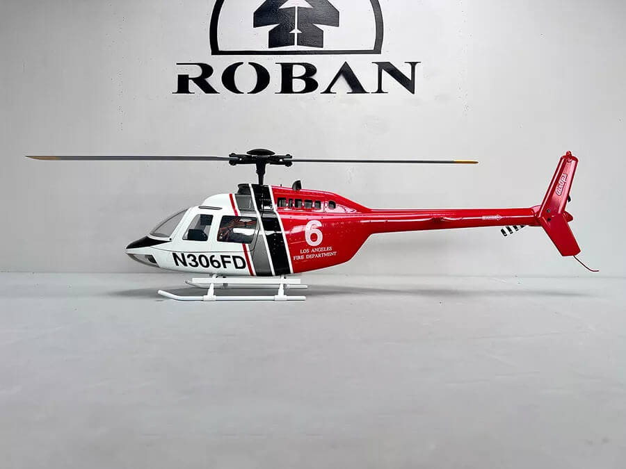 ROBAN Bell-206 450 Scale RC Helicopter GPS Stabilized X1 Flight Controller PNP/RTF