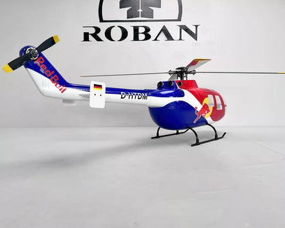 ROBAN BO-105 450L Scale RC Helicopter 4-Blade GPS Stabilized 11CH Flybarless PNP/RTF