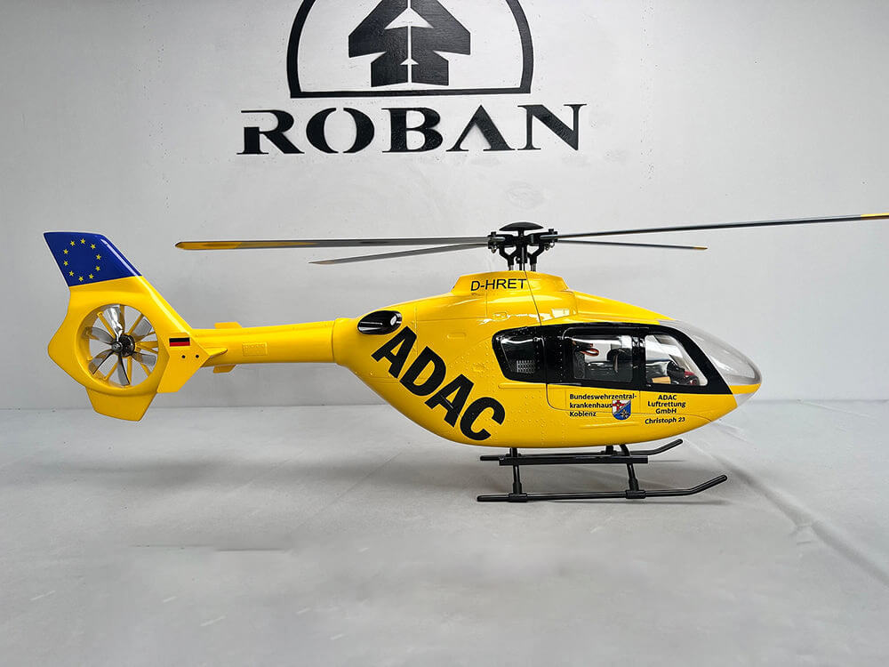 ROBAN EC135 ADAC 450L Scale RC Helicopter GPS X2 Flight Controller Flybarless PNP/RTF