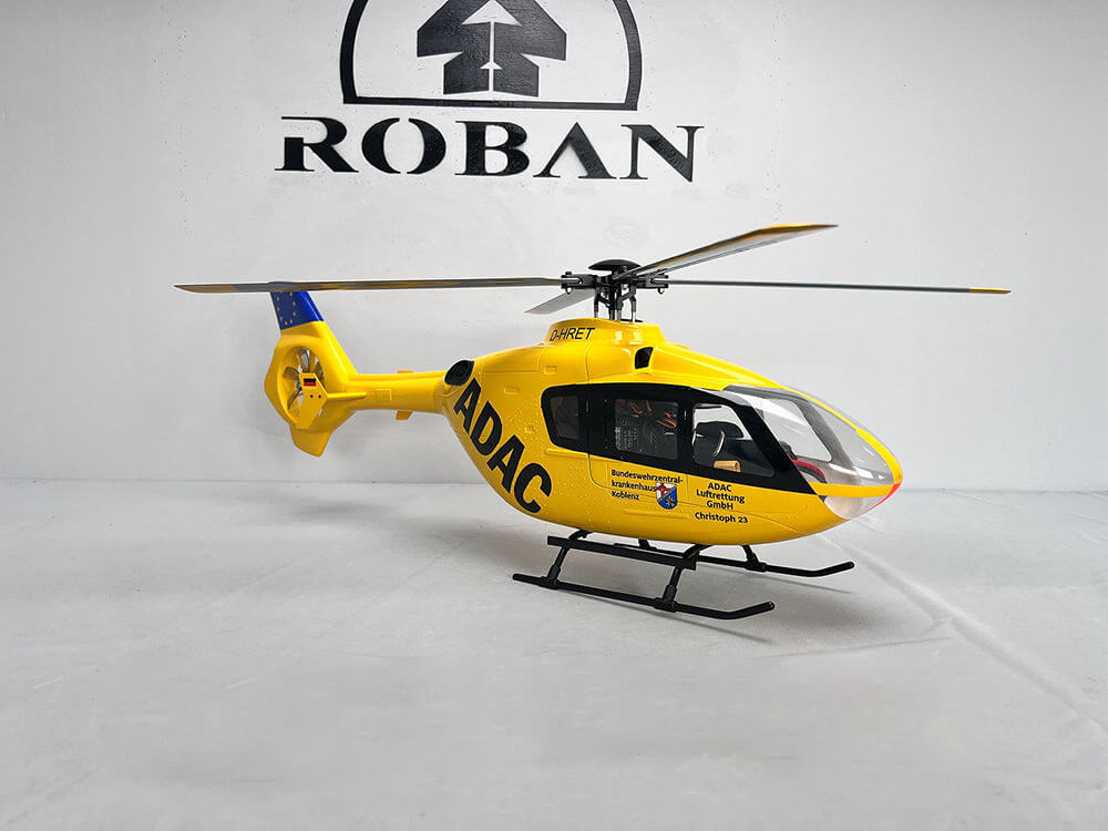 ROBAN EC135 ADAC 450L Scale RC Helicopter GPS X2 Flight Controller Flybarless PNP/RTF