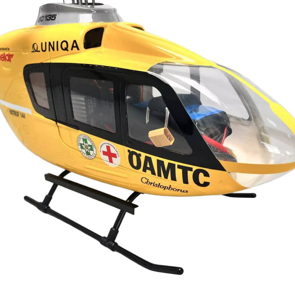 ROBAN EC135 ÖAMTC 450L Scale RC Helicopter GPS X2 Flight Controller Flybarless PNP/RTF