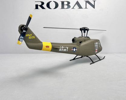 ROBAN UH-1D Huey 450 Scale RC Helicopter GPS Stabilized 11CH Flybarless PNP/RTF