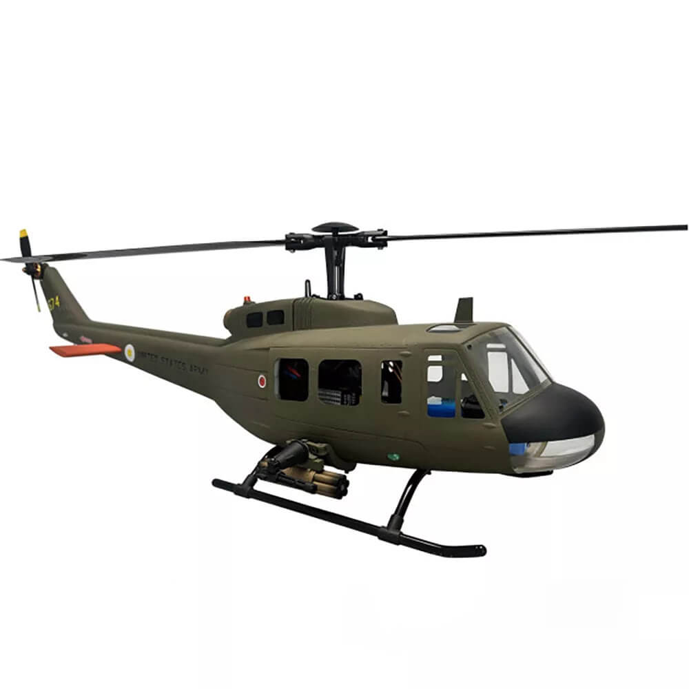 ROBAN UH-1D 470 Scale RC Helicopter GPS X2 Flight Control LED Lighting PNP/RTF