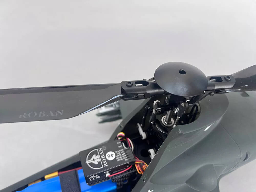 ROBAN CAIC Z-10 470 Scale RC Helicopter 4-Blade GPS X2 Flight Control LED Lighting PNP/RTF